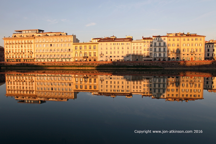 River Arno Reflections, Florence